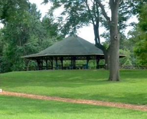 Waterfowl Lake Pavilion
