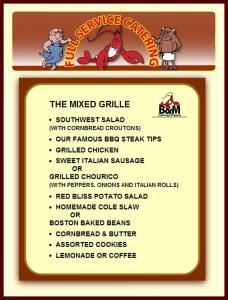 B&M Catering Company