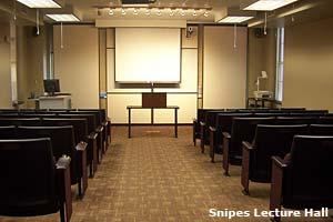 Snipes Lecture Hall