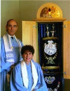 Rabbi David and wedding singer Lee  Degani