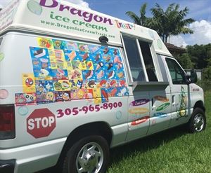 Dragon Ice Cream Treats