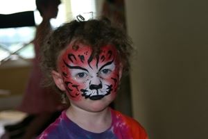 Colorful Party Face Painting