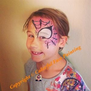 Colorful Party Face Painting