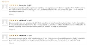 DJ Johnny Johnson Wedding & Event Specialist