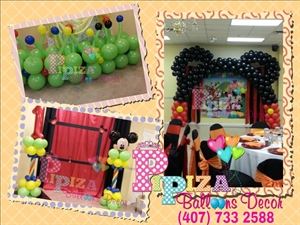 Pipiza Balloons Decor