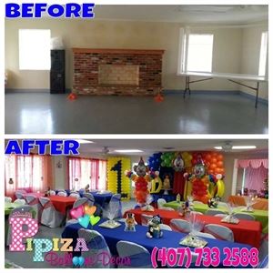 Pipiza Balloons Decor