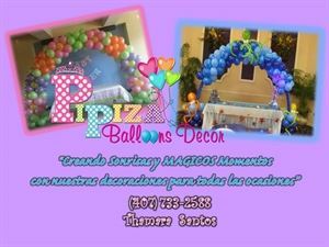Pipiza Balloons Decor