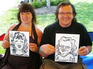 Caricatures by Dian & Pete Wagner