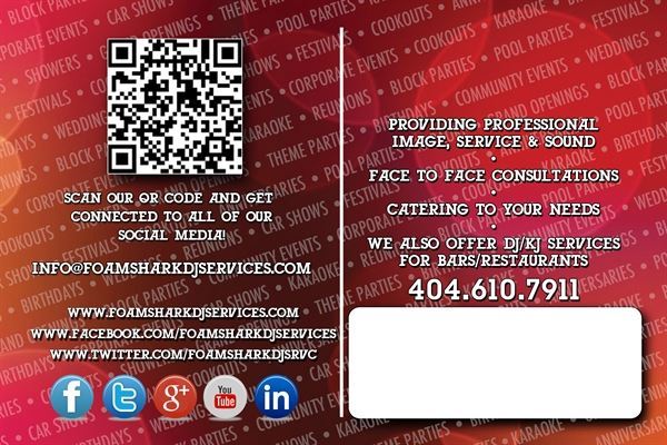 Foamshark DJ Services