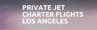 Private Jet Charter Flights