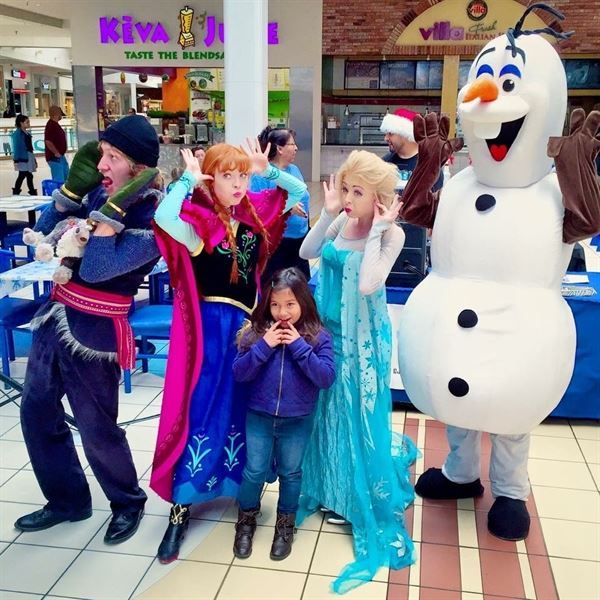 Frozen Unfolded sisters