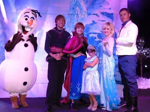 Frozen Unfolded sisters