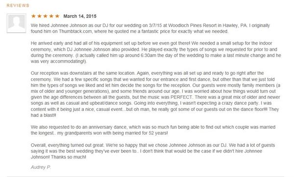 DJ Johnny Johnson Wedding & Event Specialist