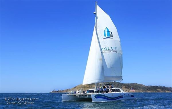 Aolani Catamaran Sailing