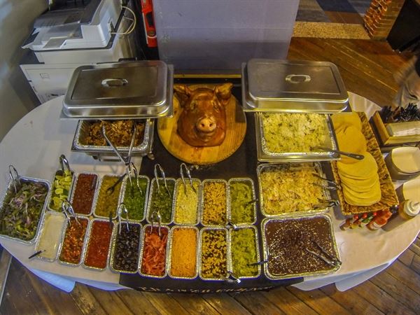 Forno wood-fired catering