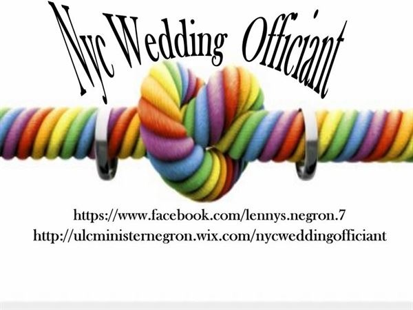 Fantasy NYC wedding officiant