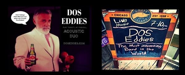 Dos Eddies - Acoustic Guitar / Vocal Duo - Nags Head