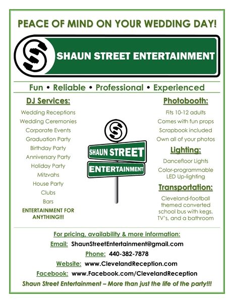 Shaun Street Entertainment