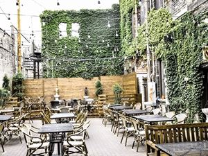 Galleria Room and Courtyard