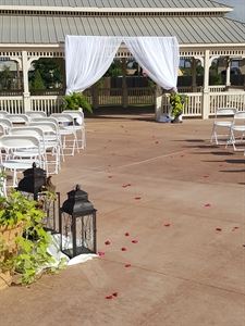 The White-Pool House Event Venue, Victorian Gazebo