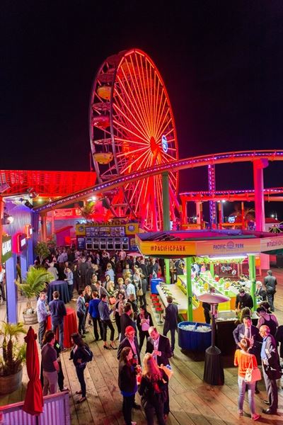 Pacific Park On The Santa Monica Pier