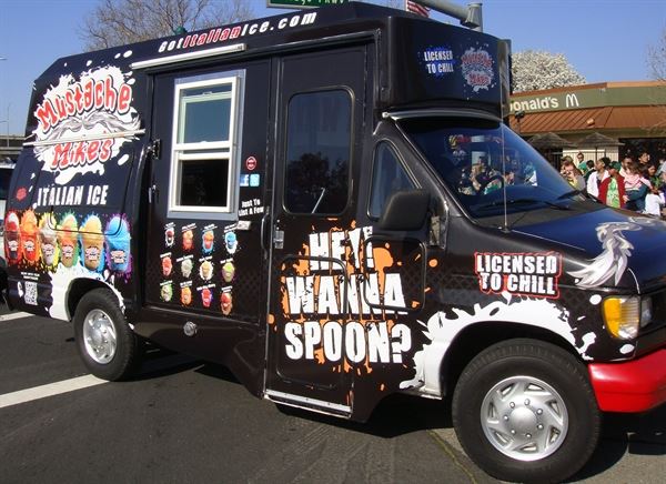 Mustache Mike's Italian Ice Cream Catering