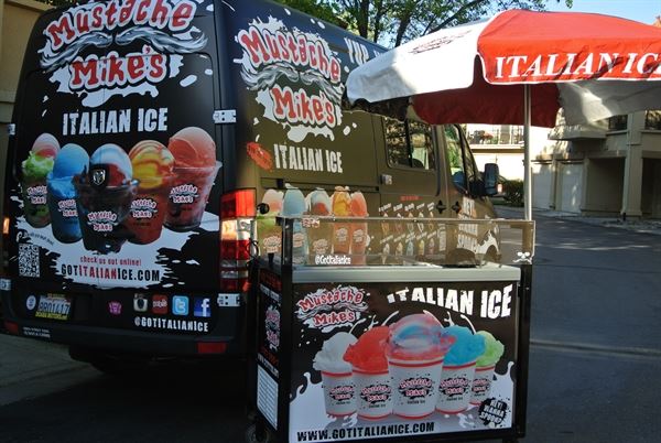 Mustache Mike's Italian Ice Cream Catering