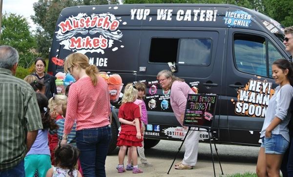 Mustache Mike's Italian Ice Cream Catering