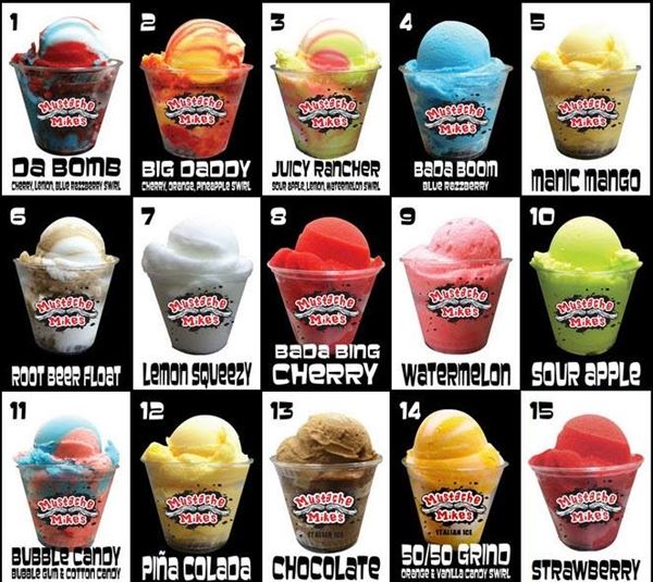 Mustache Mike's Italian Ice Cream Catering