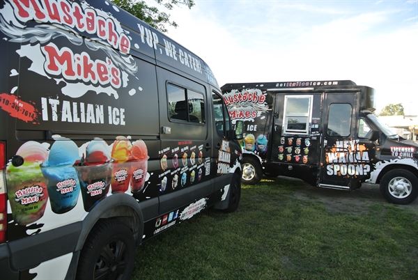 Mustache Mike's Italian Ice Cream Catering