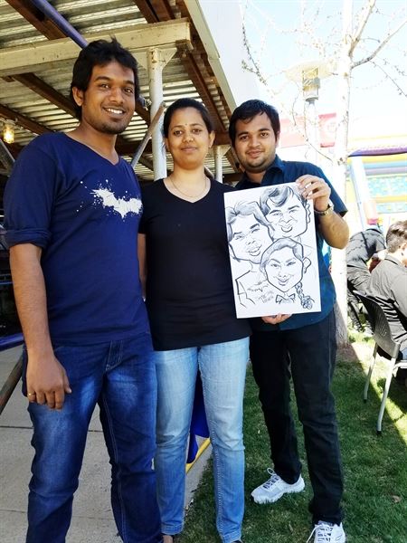 Caricatures by Steve Nyman