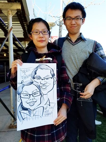 Caricatures by Steve Nyman