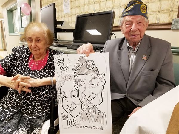 Caricatures by Steve Nyman