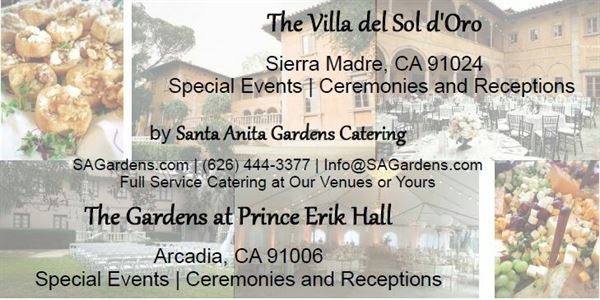 Villa del Sol d'Oro by Santa Anita Gardens Catering