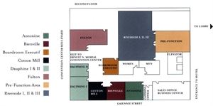 Antonine, Bienville, Cotton Mill, Dauphine I, Dauphine II, Fulton