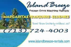 Island Breeze Frozen Drink / Margarita Machine Rentals in Houston Katy Sugar Land