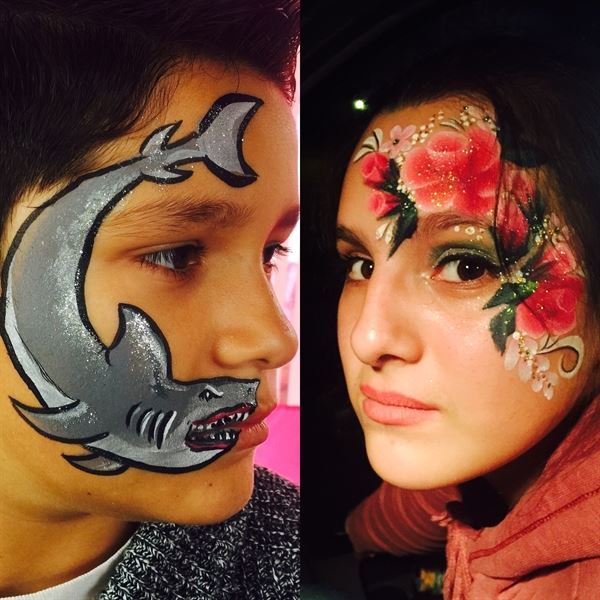 Cave Paintings Face Painting