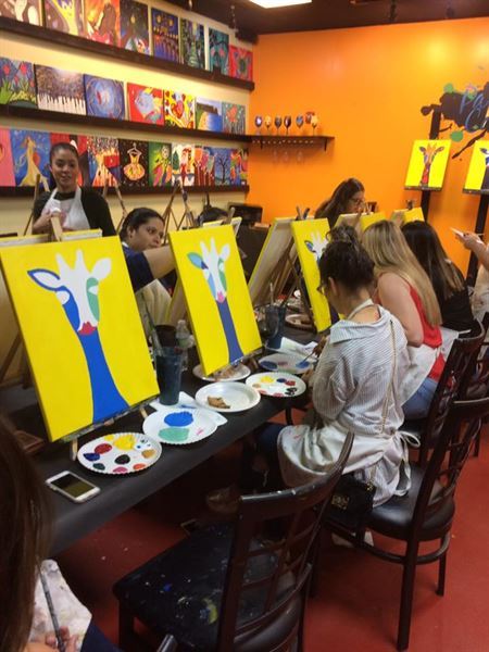 Paints N Cocktails Coconut Creek