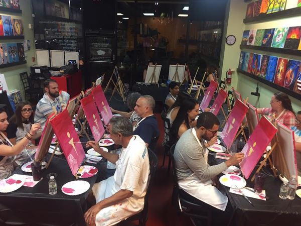 Paints N Cocktails Coconut Creek