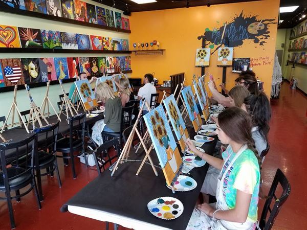 Paints N Cocktails Coconut Creek