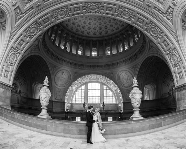 SF City Hall Wedding Photographer by Michael