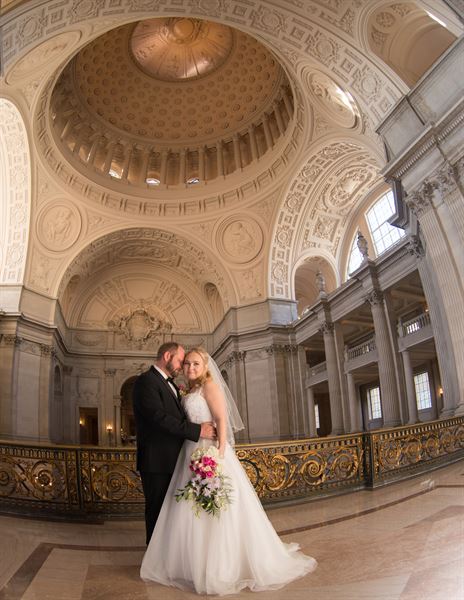 SF City Hall Wedding Photographer by Michael