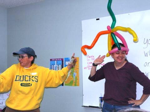 Eileen Newman, Balloon Twister