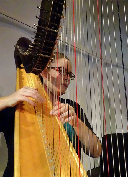 Harpist Alyson Webber
