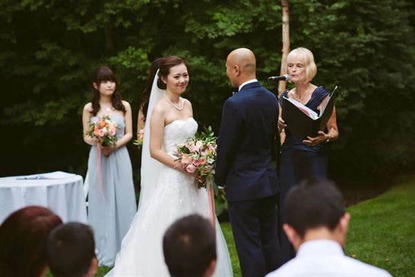 Officiant, Sarah Bunnett-Gibson