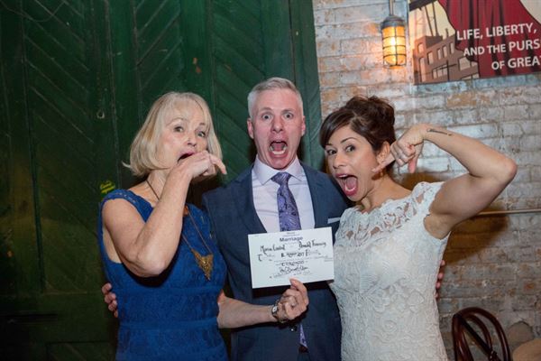 Officiant, Sarah Bunnett-Gibson