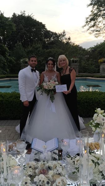 Officiant, Sarah Bunnett-Gibson