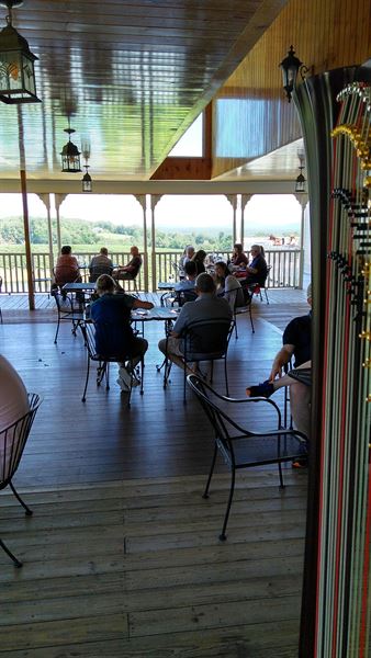 Harpist Alyson Webber