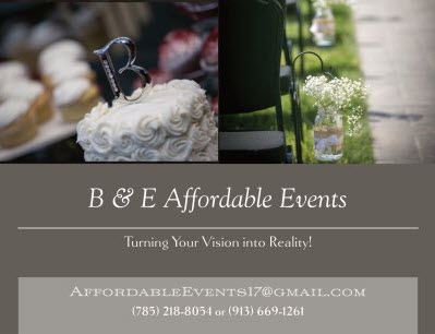 B & E Affordable Events
