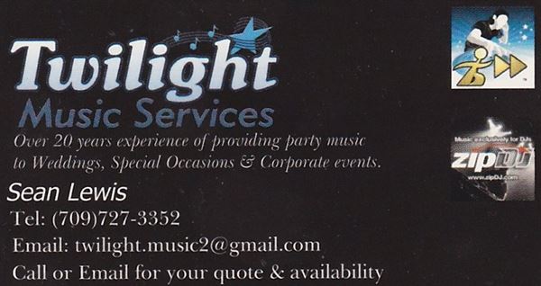 Twilight Music DJ Services